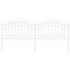Garden Fence KAMPEN 240 X 118 Cm Mesh Powder Coated Steel