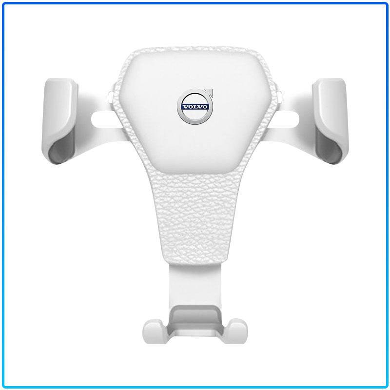 Car Badge Emblem Phone Holder Bracket Air Clip Mount Stand Accessories For Volvo 240 C70 S40 S50 S60 S70 S80 S90 V40 V50 V60 V90 XC40 XC60 XC90 Truck