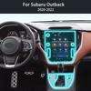 For Subaru Outback 2020 2021 2022 Interior Protection Film Clear TPU Invisible Scratch Shield Dashboard Touchscreen Trim Kit