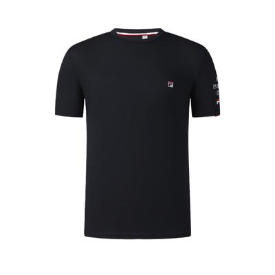 Comfortable Soft Solid Color Short Sleeve T-Shirt Men Tops A11M533136F-NV