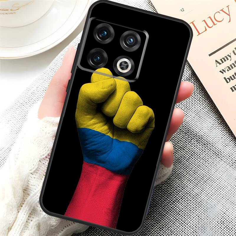 

Colombia Flag Cover For OnePlus 13 15 13R 13T 12 12R 10T 11 10 Pro OnePlus Nord 5 CE 3 4 Lite N20 N30 Case OnePlus 11