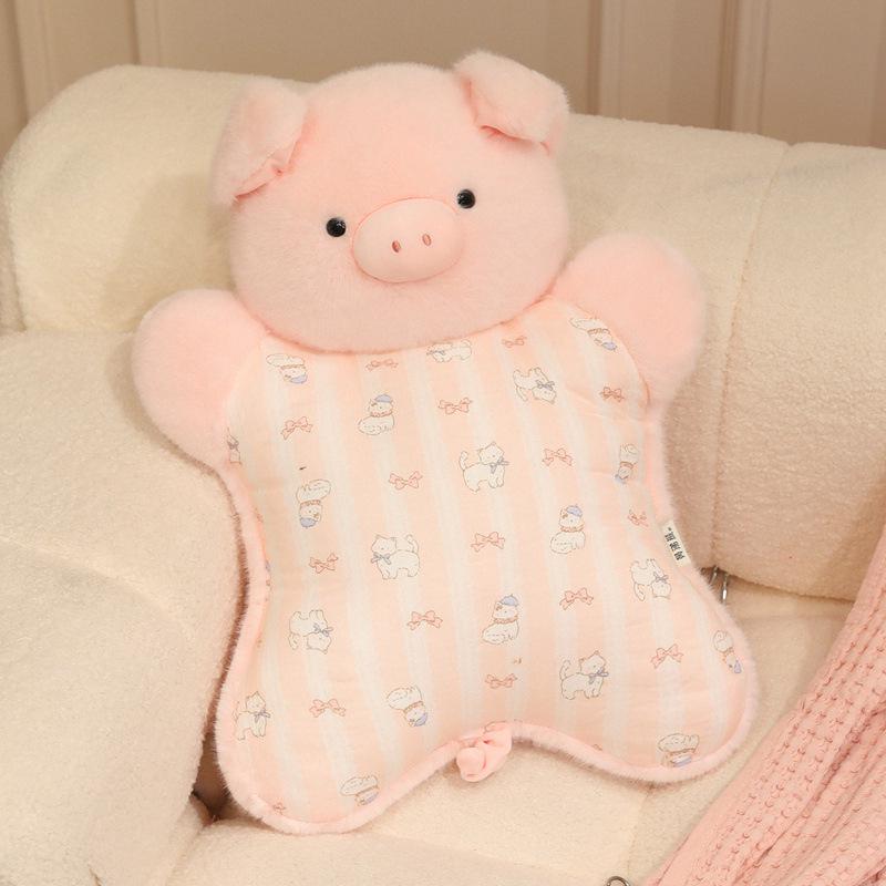 Giant Soothing Animal Plush Hug Pillow - Cute Stress Relief Gift for Girls' Birthdays