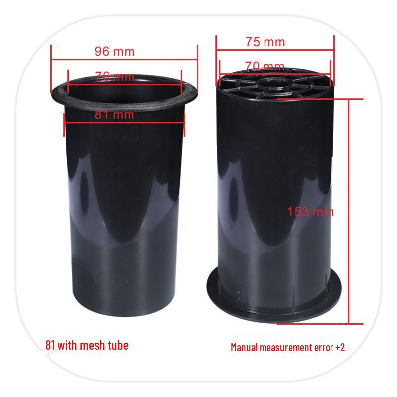 Speaker Bass Reflex Tube, 18mm-144mm, for Audio System Sound Guide, 2in-18in Air Vent Hole, Brand New.