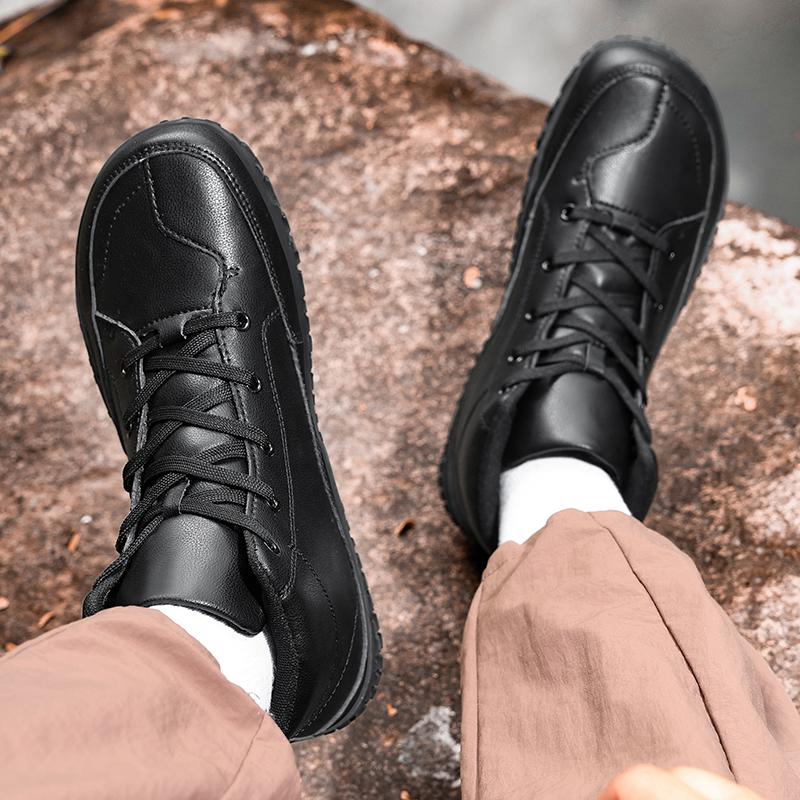 Höst/Vinter Par Bred Huvud Barfota Stora Vandringsskor Mellanhöga Utomhus Vandringsskor