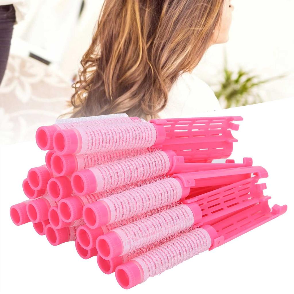 20pcs Hair Perm Rods Fluffy Perming Rod Hair Roller Curler Hairdressing Tool Kit