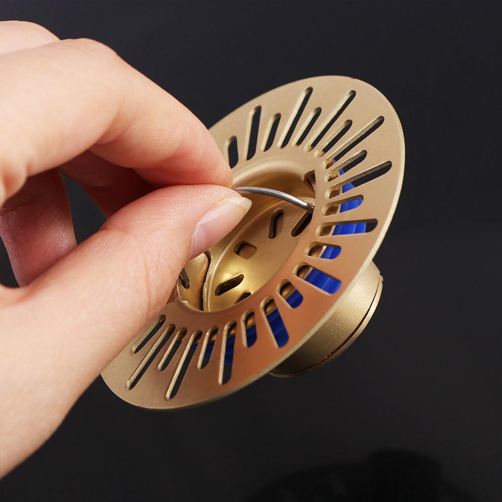 Insectproof Shower Floor Drain Anti-odor Toilet Sewer Drain All-copper Floor Drain  Toilet