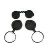 Rubber Protective Eyepiece & Lens Cap for 10x42 Telescope