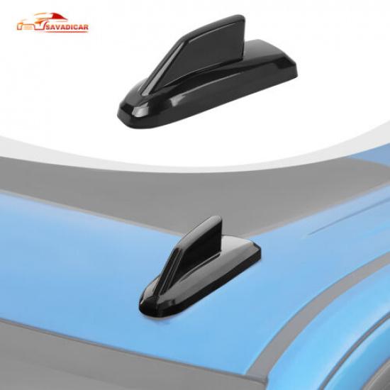 

Black Aerial Antenna Roof Shark Fin Cover Trim For Chevy Silverado Suburban 19+