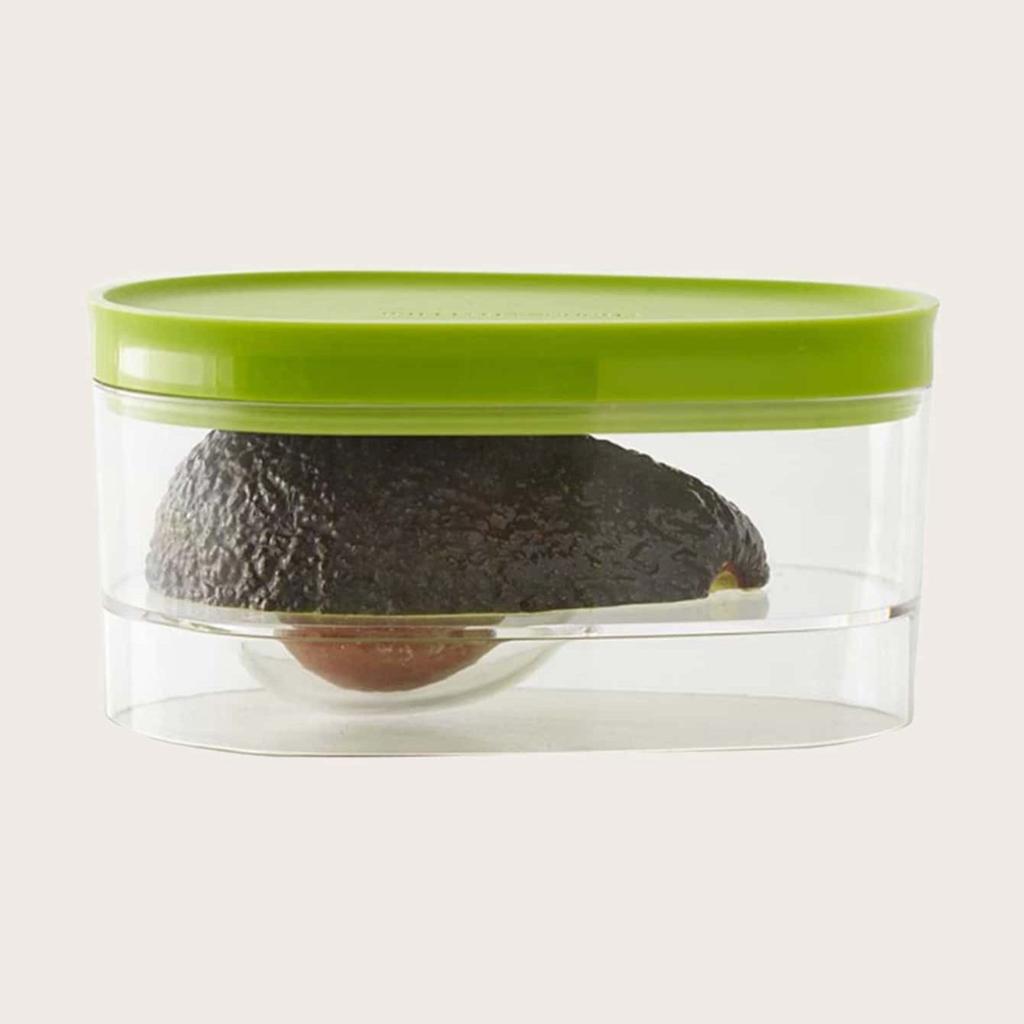1pc Avocado Food Storage Box Space Saving Plastic Fruit Container for Kitchen Crisper Vegetable Organizer,Outdoor accessories