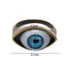 Retro Neue Punk Augenringe Überzogene Gothic Ringe Mode Augen Ringe für Männer Frauen Schmuck