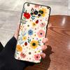 Cartoon Blume Kunst Hülle Handyhülle Case für Xiaomi Poco F8 F3 C61 X3 X4 X5 X7 Pro F1 C75 M3 M4 M7 M5 C50 C71