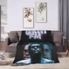 The Weeknd Pop Singer Blanket Velvet Summer  Portable Super Soft Throw Blanket for Bedding Couch Bedding Throws