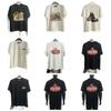 Summer New Printed Short-sleeved T-shirt Men's and Women's Loose Casual Trendy Top