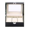 Delesys 2/3/6 Slots Pu Leather Watch Box Watch Storage Box Watch Display Box Home Display Box Exquisite Simple Gift Box