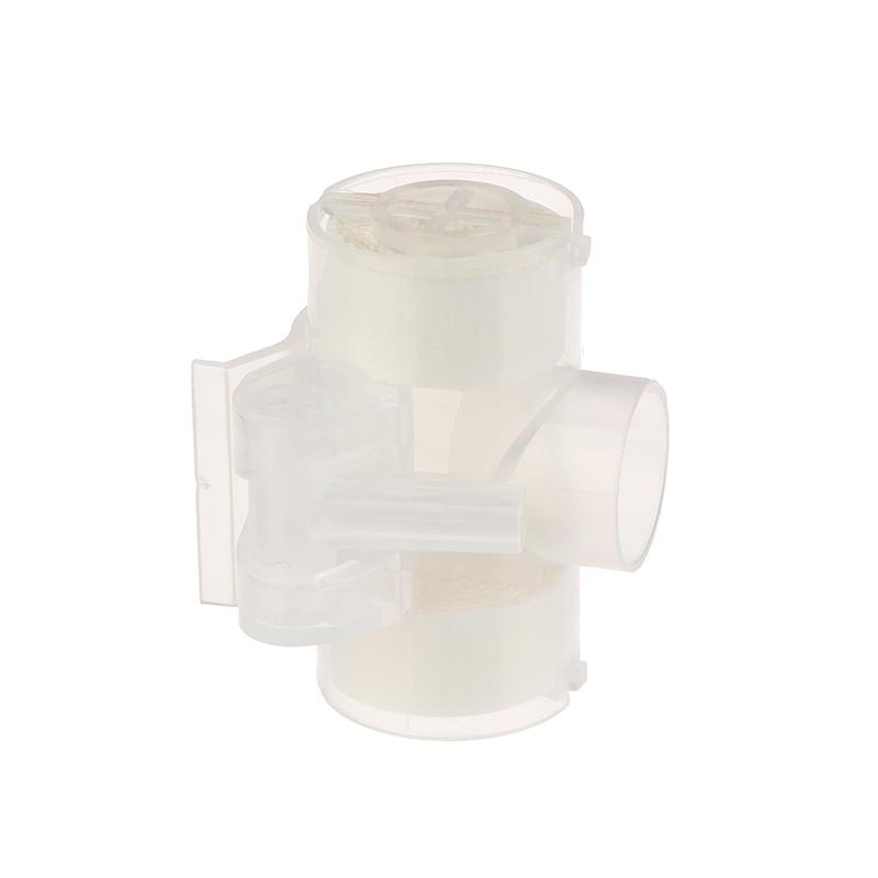 1/2/3/4 Pcs Medical Disposable Artificial Nose With Oxygen Input Port Humidification Tracheostomy Vent Heat Moisture Exchangers