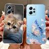 For Xiaomi Redmi Note 12 4G Case Beautiful Flowers Painted Cover Soft Slim Phone Case For Redmi Note 12 Pro Plus Note12 5G Shell