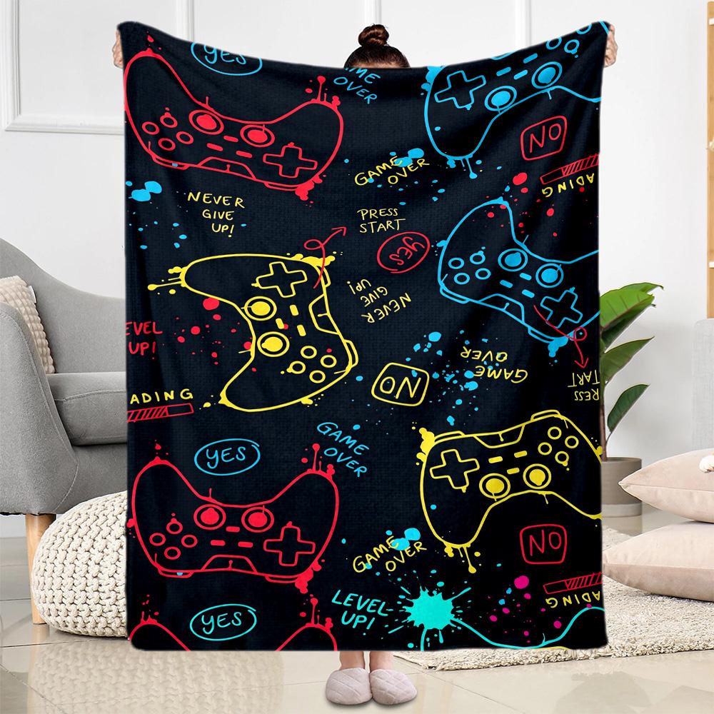 Roblox 257 Blanket Soft Warm Cozy Perfect for Office Office Chair Livingroom Four Seasons Universal Warmthful Decor Gift for Travel Home Birthdays