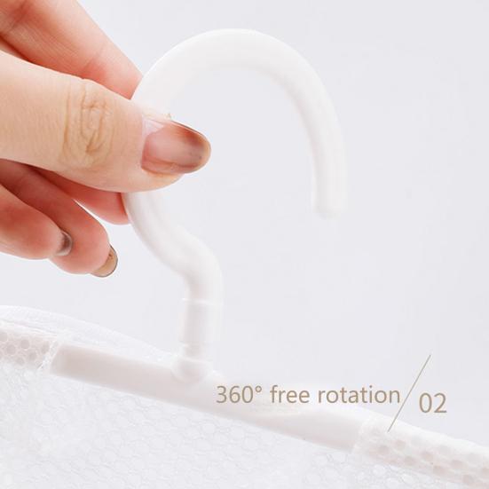 Clothes Mesh Bag Large Capacity Wall-Mounted Polyester Dirty Clothes Toys Basket Underwear Storage Net Bag Home Supplies