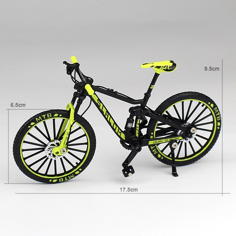 Collection Toys Diecast Metal Mini Bicycle Model Racing Bike Toy Mountain Bike Toy Road Bike Model