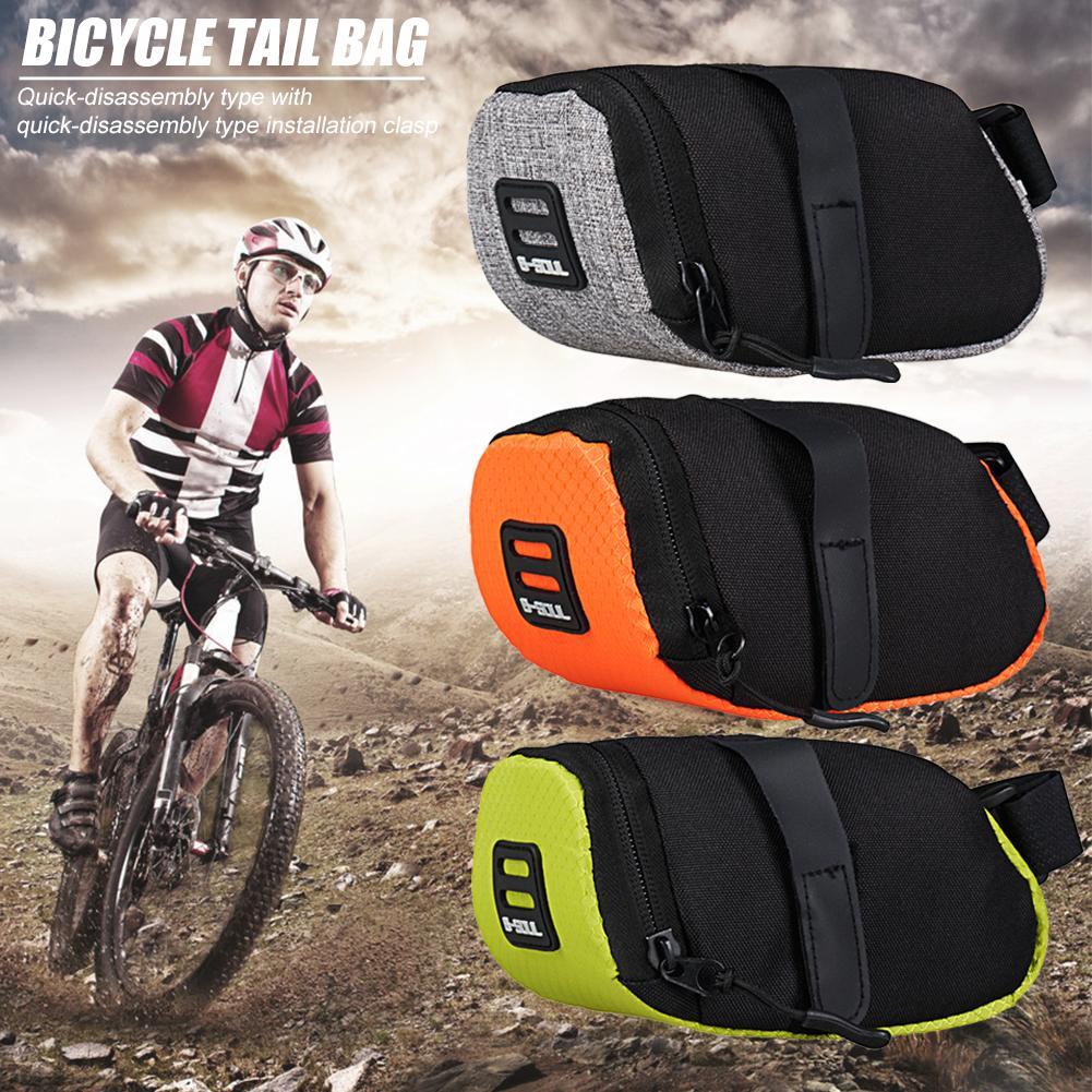 Bike Saddle Bag MTB Bicycle Cycling Pouch Tail Rear Seat Cushion Pack