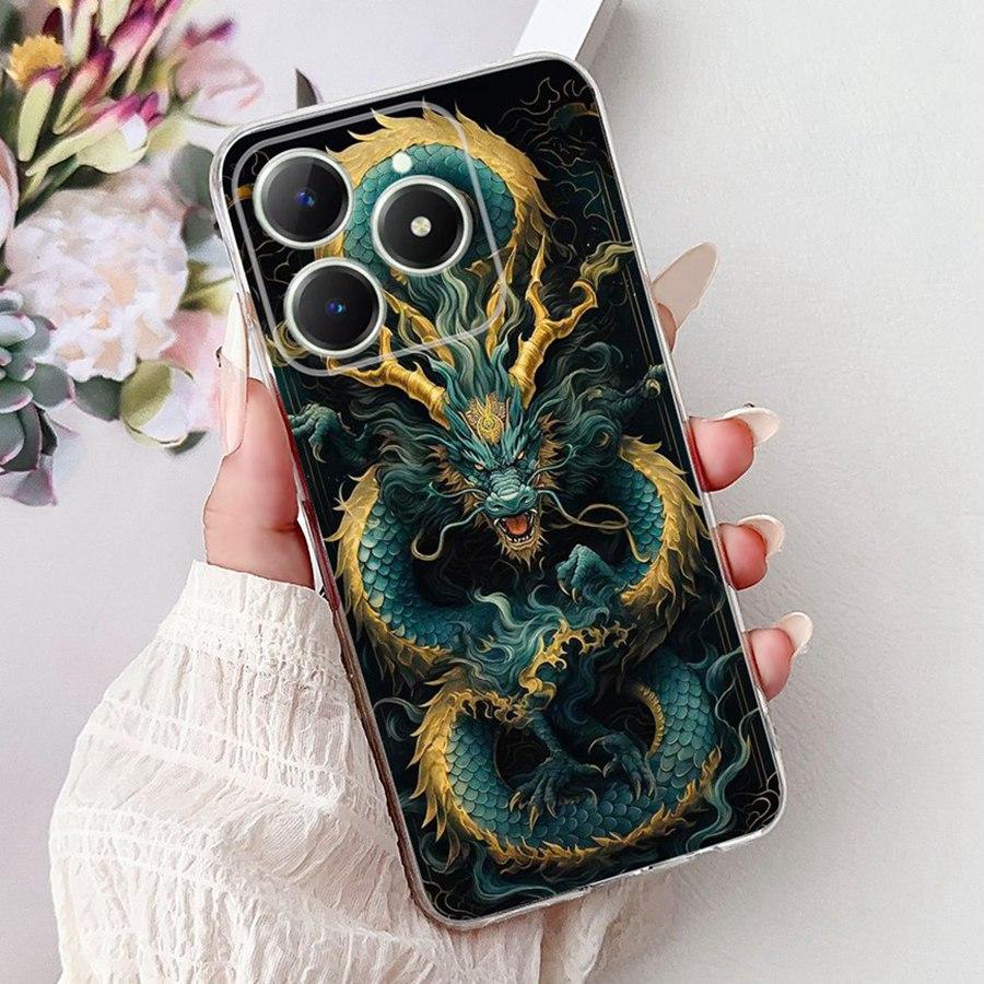 For OPPO Realme C61 C63 Case C 61 RMX3939 New design TPU Soft Silicone Shockproof Coque Funda For RealmeC63 C6 1 Phone Cover