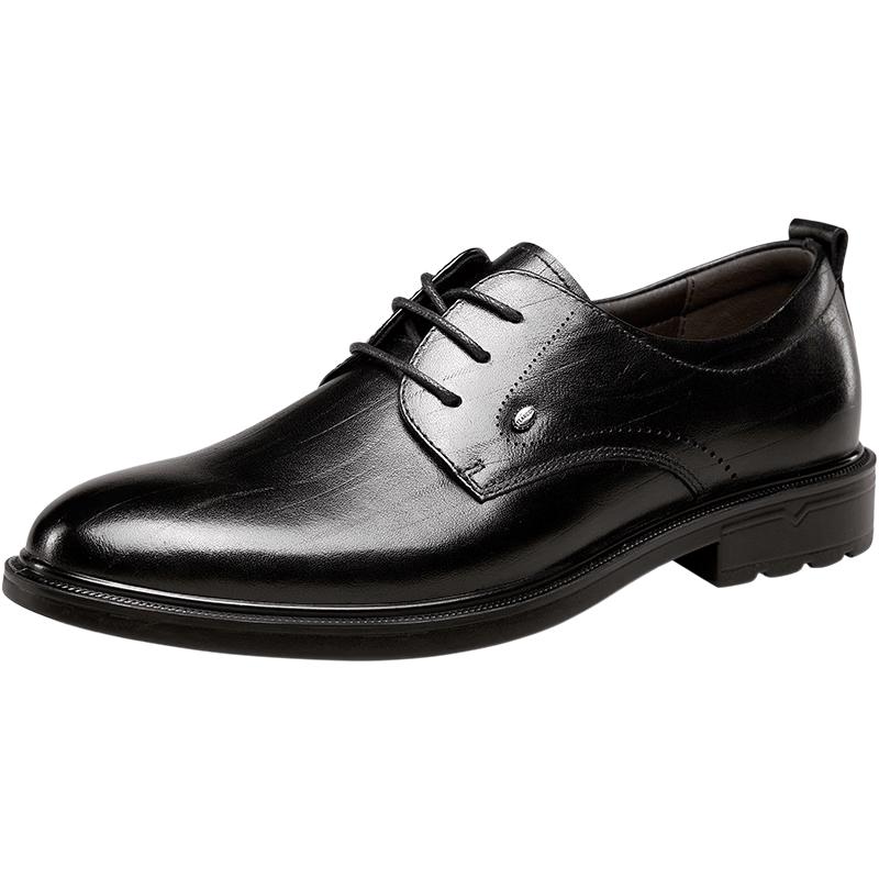 Yearcon Men s 61312W Leather Lace-up Business Derby Shoes 42