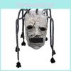 Realistic Corey Taylor Full Head Latex Mask Featuring Dreadlocks For Spooky Halloween Celebrations