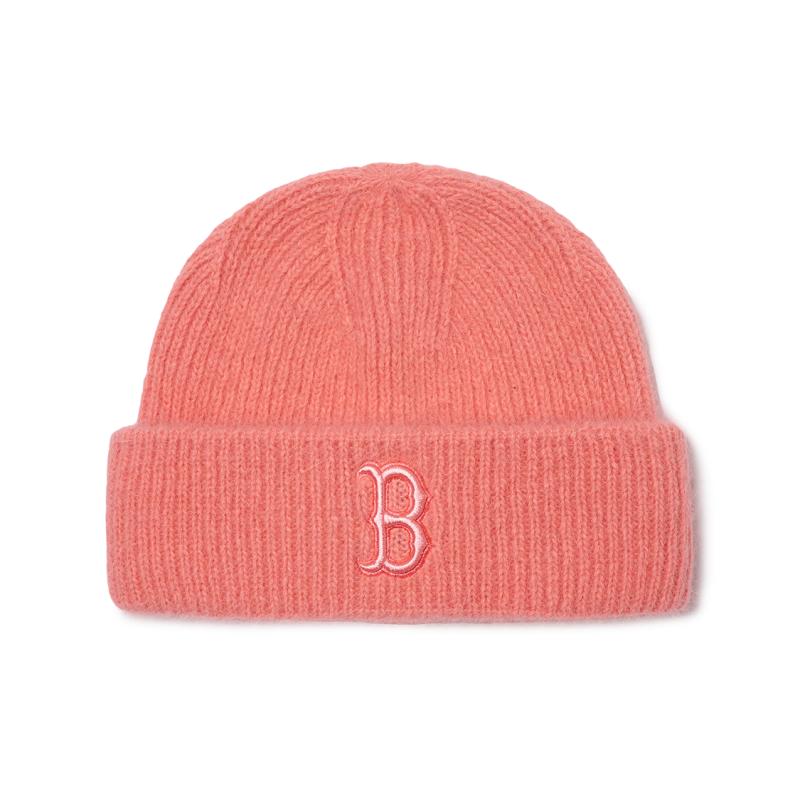 MLB Polyamide Beanies Unisex Pink Fashion 3ABNMF226-43COS