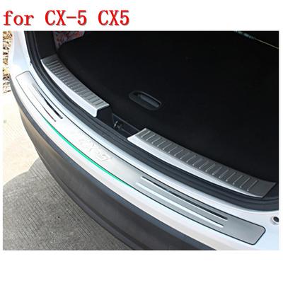Housses de voiture de haute qualité en acier inoxydable pour pare-chocs arrière, garniture de coffre pour Mazda CX-5 CX5 2012-2016