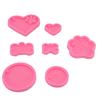 7Pcs Set Silicone Chocolate Mold DIY Cute Fondant Mold Baking Tool for Bakery Kitchen