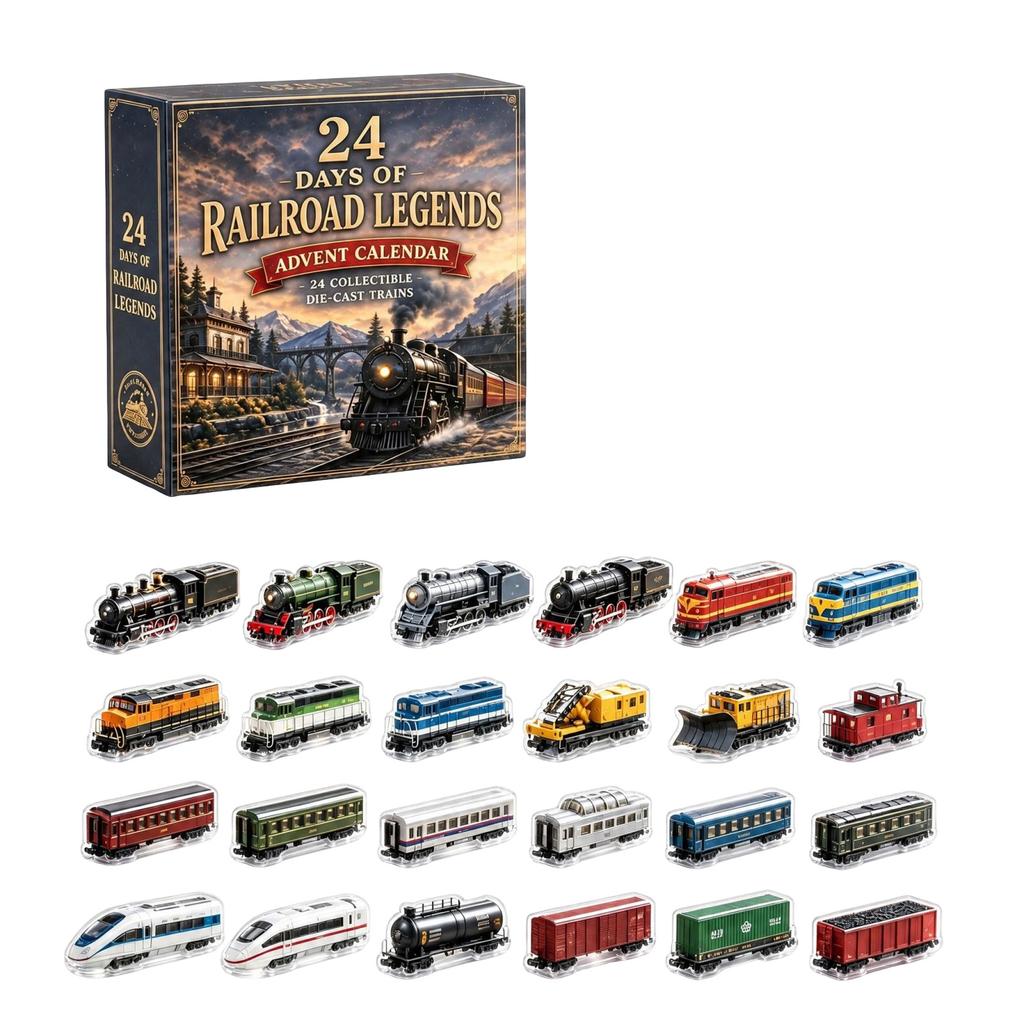 2D Flat Acrylic Airplane and Train Model Hanging Ornament for Collectors