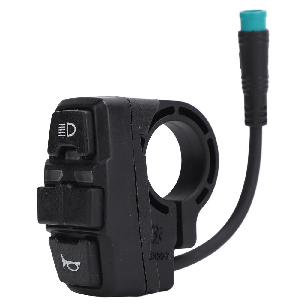 3 i 1 Elektrisk Sparkesykkel Funksjonsbryter ABS Frontlys Horn Blinklys Kontrollbryter for KUGOO M5