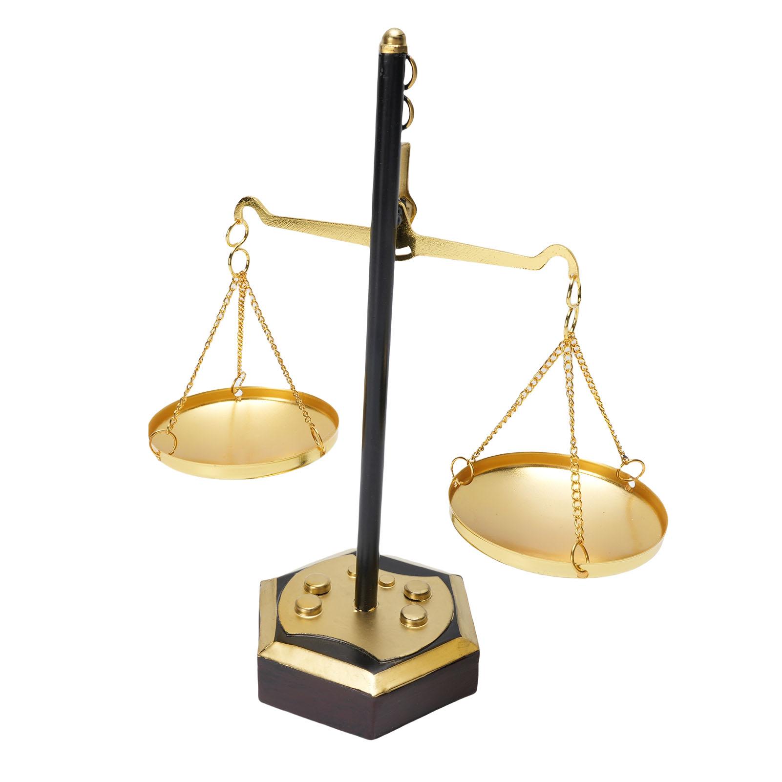 

Антикварные весы с балансировкой Металлические весы в винтажном стиле Декоративные весы для прихожей, гостиной, украшение