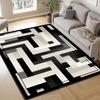 Nordic Abstract Area Rug for Living Room Bedroom Large Plush Non-Slip Floor Carpet Modern Home Decor