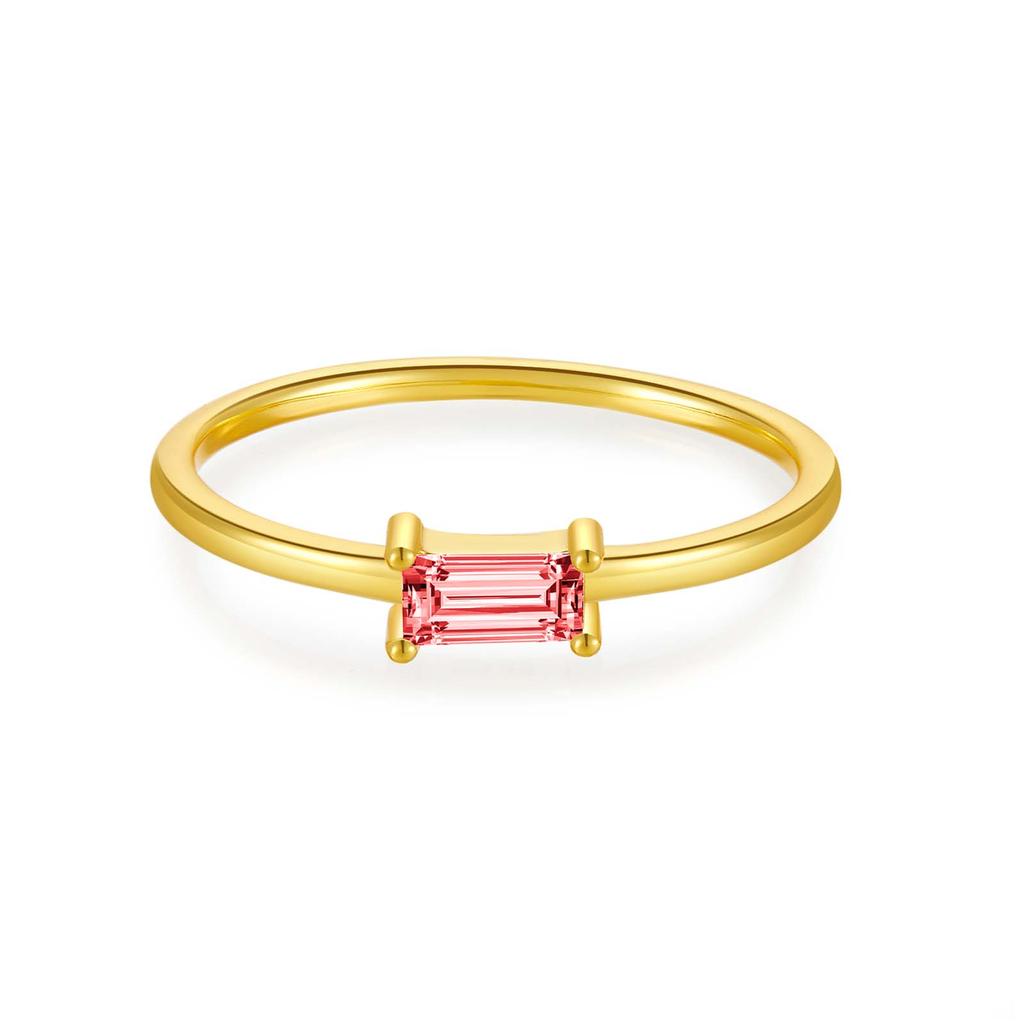 ANDYWEN 925 Sterling Silver 1.5mm Rainbow Ring Women 2023 Luxury Colorful Zircon CZ Jewelry