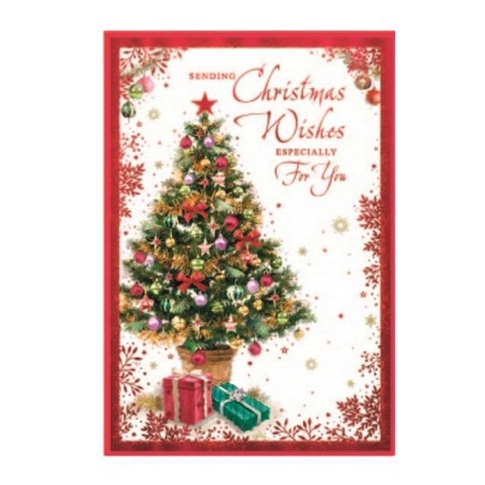 Simon Elvin Christmas Wishes Especially For You Greetings Card (Pack of 6)