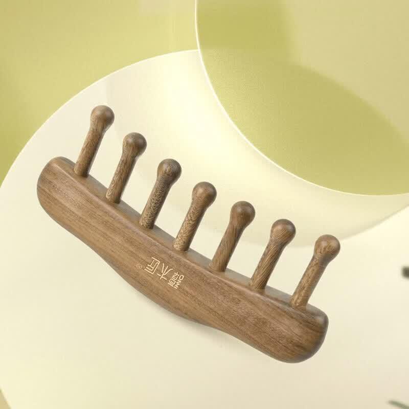 Tan Mujiang Zhiyun Fascia Massage Comb