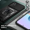 For Xiaomi Redmi 12 13C 4G Camera Shockproof Armor Case Redmi Note 10 10S 11 11S 12 13 Pro X5 X6  Car Magnetic Holder Ring Cover