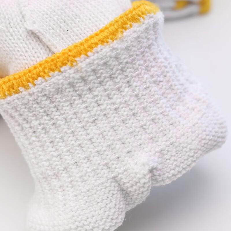 Lianjia Cotton Blend Anti-Slip Work Gloves (12 Pairs)