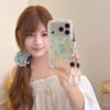 Retro Flower & Bird iPhone Case for Apple 15/16 Pro Max/14 Pro - Solid Color, Full Coverage, and Drop Protection for Men and Women.