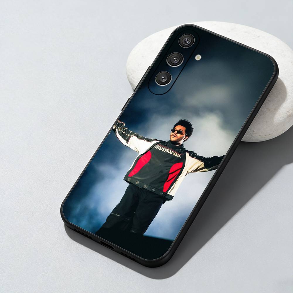 The W-Weeknd B-Bliding L-Lights Phone Case For Samsung Galaxy A73,A72,A71,A70,A52,A51 Others Soft Black Cover