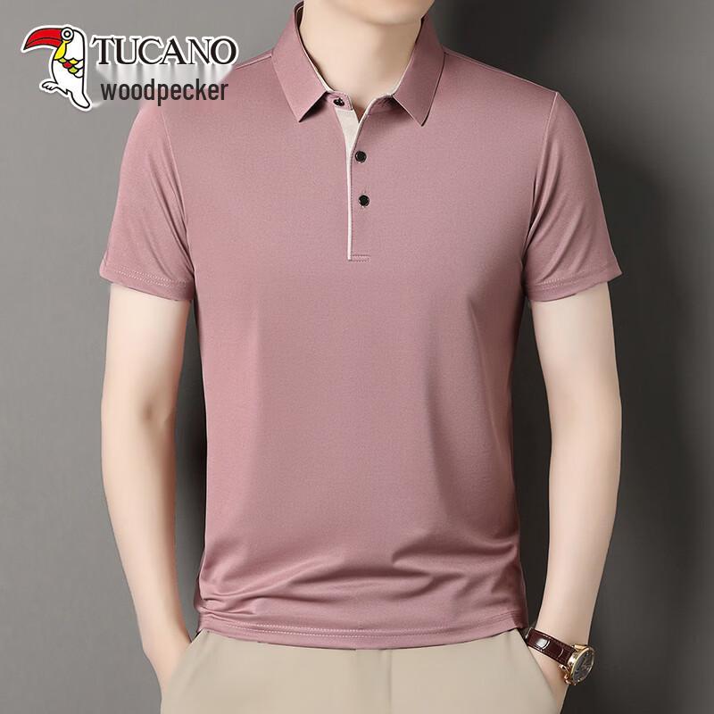 

TUCANO Men s 2026 Summer Loose Fit Business Casual Polo T-Shirt XL