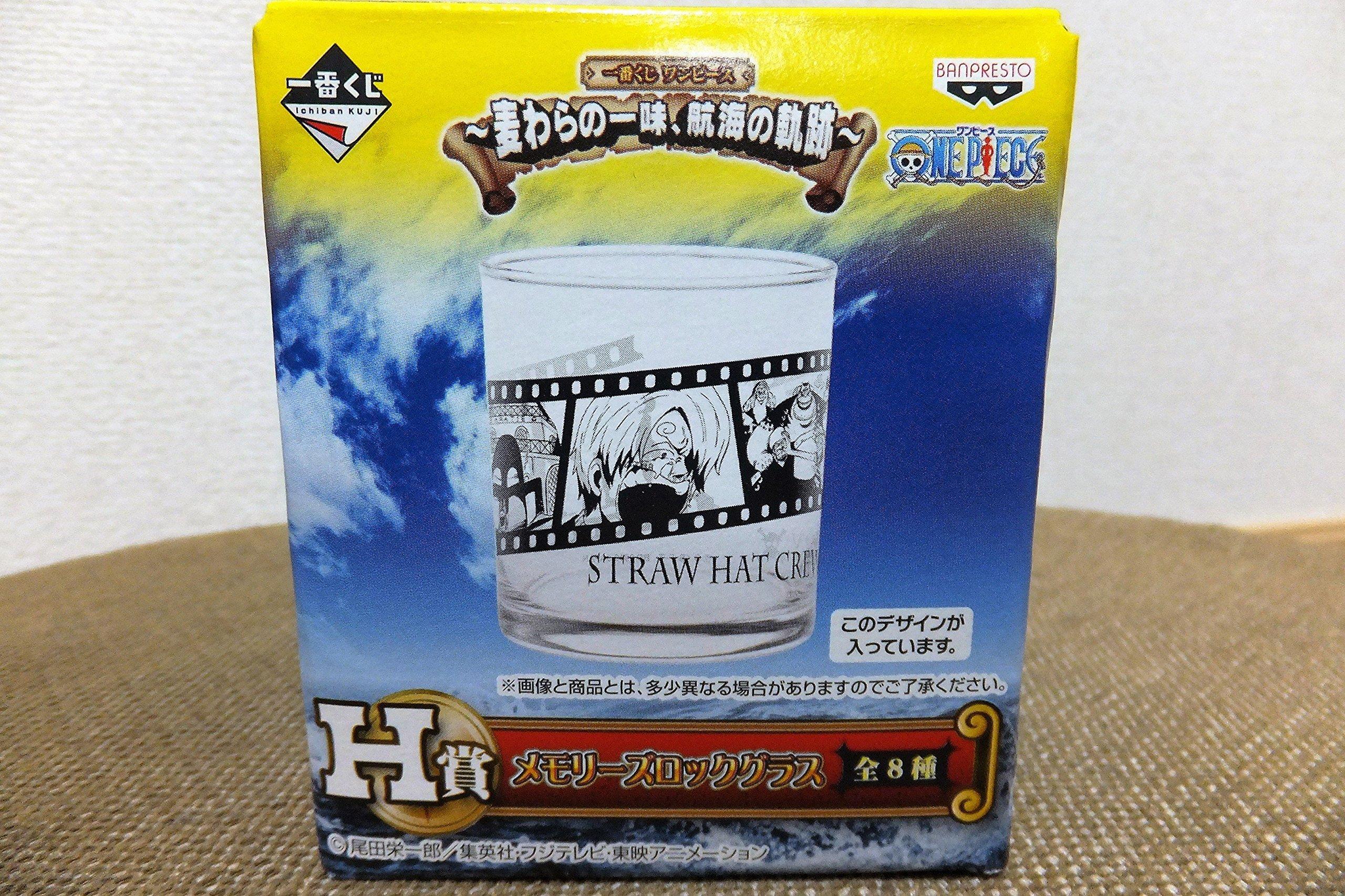 Ichiban Kuji One Piece Hat Voyage H Prize Memories Rock Glass Sanji ~Соломенные пираты, Трейл~