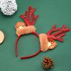 Karácsonyi fejpánt Xmas Elk Horn Bell flitter Karácsonyi hajpánt Boldog Új Évet Fotók Kellékek Boldog karácsonyt dekorációs ajándékok gyerekeknek