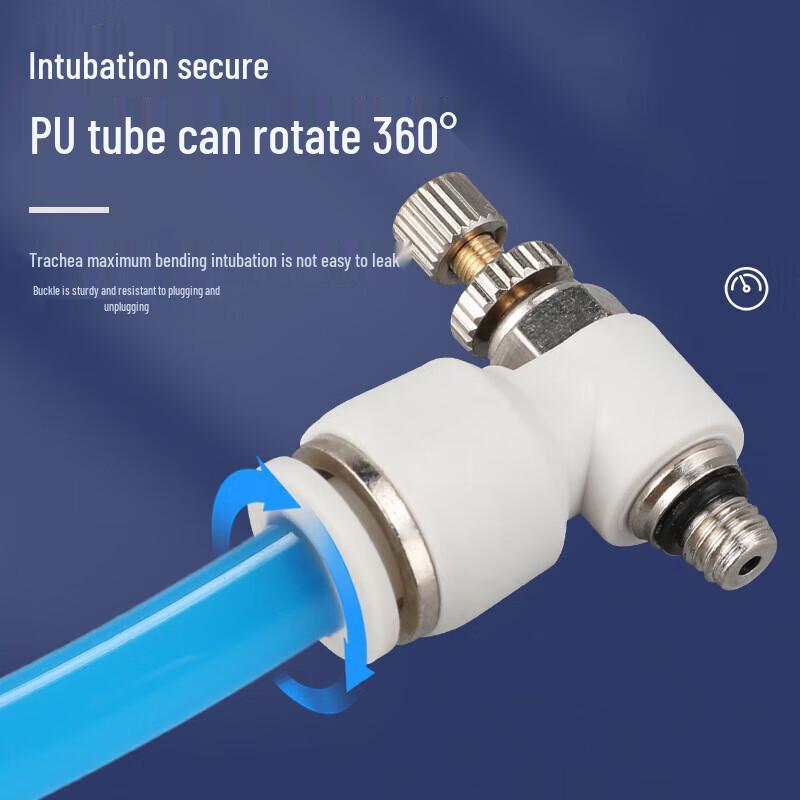 SL8-01 Manual Pneumatic Flow Control Valve