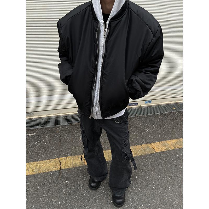 Reversible Camouflage American Style Winter Flight Jacket - Warm, Thick, Cotton Outerwear (2025 Edition)