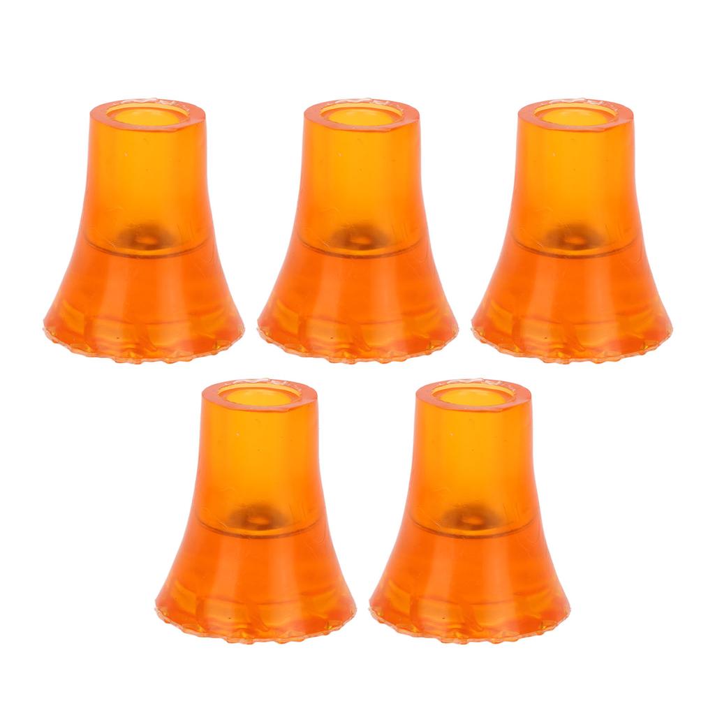 5pcs 19mm Crutch Tips Prevent Slipping Soft Thicken Rubber Walking Canes Replacement Tips