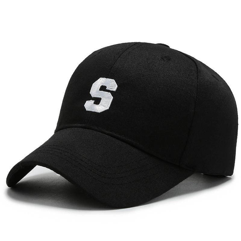 Season Spring S Letter Embroidery Baseball Cap Breathable Outdoor Hat Sunshade