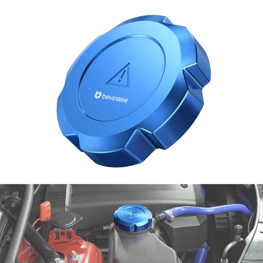 BEVEE Coolant Reservoir Cap for BMW E92 E90 E91 E87 F20 F22 F30 F10 F11 X3 F25 X5 E70 X6 E71 Z4 E89, Replace for 17117639020