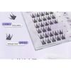 LuxeFlutter - Doll Eye Volume Cluster Glue-Free False Eyelashes